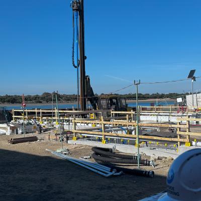 Drill Rig Spear Pointing For Dewatering Works1