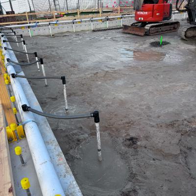 Perimeter Spear Points And Header Install Barwon Heads Site